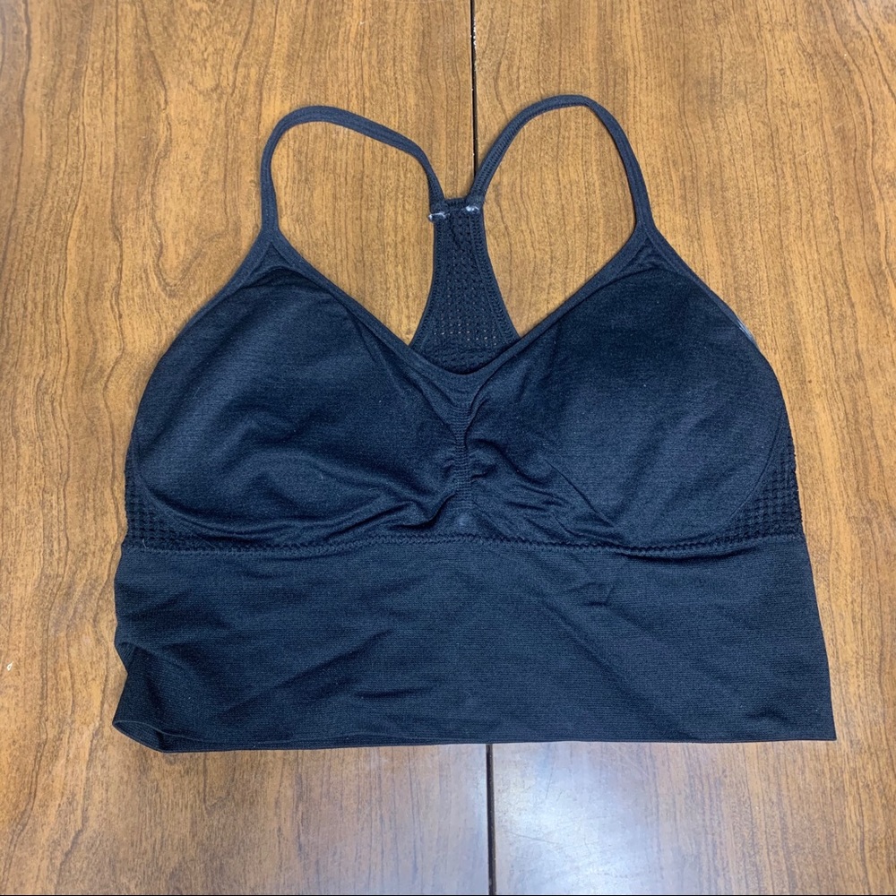 Black Sports Bra